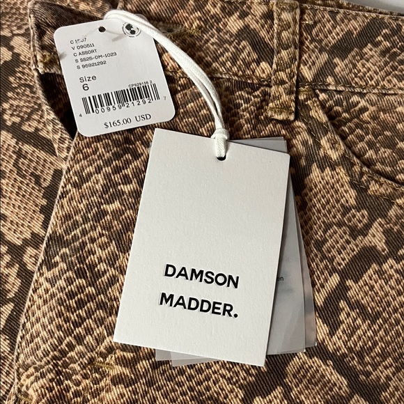 Women's Snake Print Wide Leg Cargo Pants - Picture 6 of 9